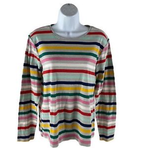 Croft & Barrow - Colorful Long Sleeve Shirt Size Medium